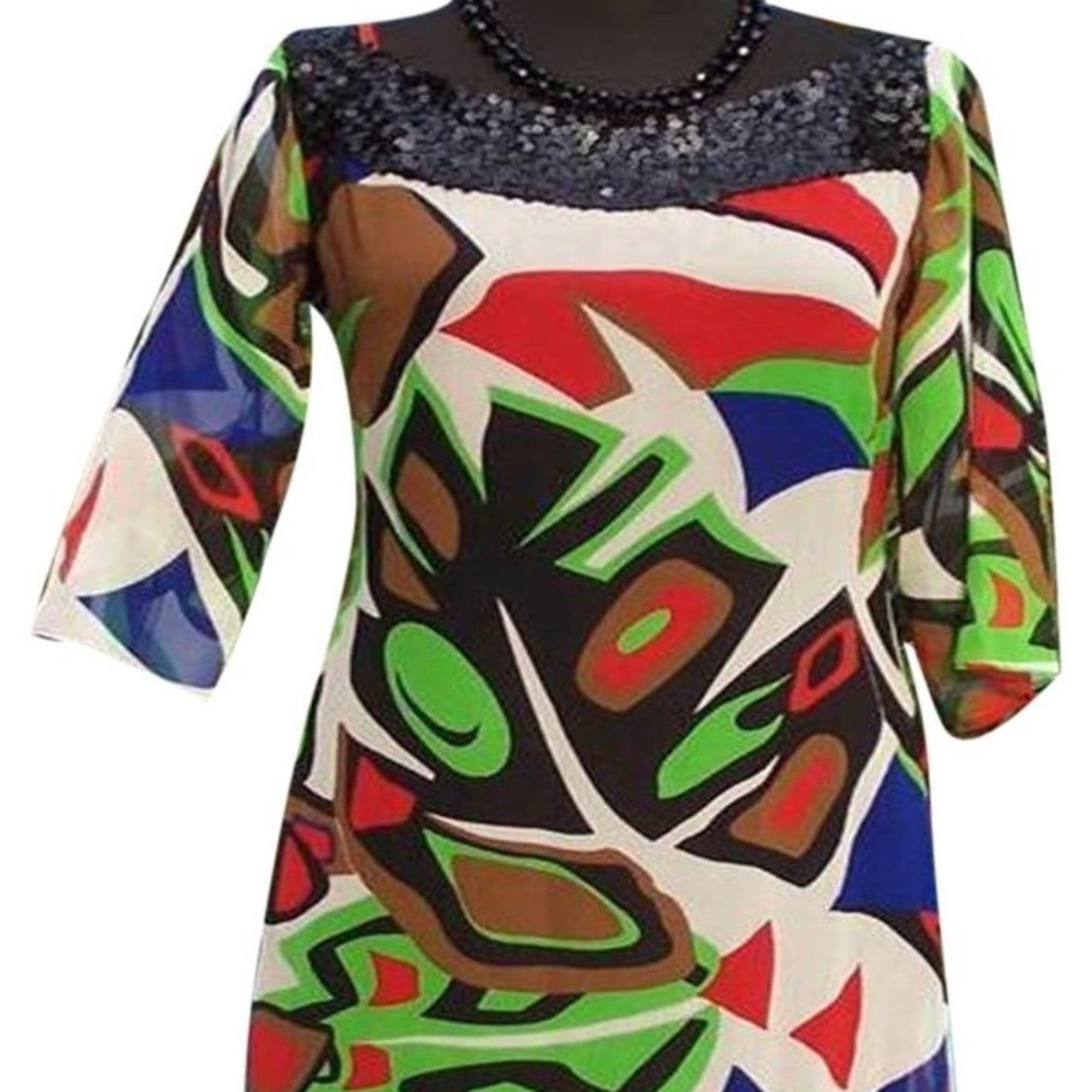 Cache Black Red Green White Lot 2 Pcs Bundle Silk Sequin Dress New $198 NWT Sz S