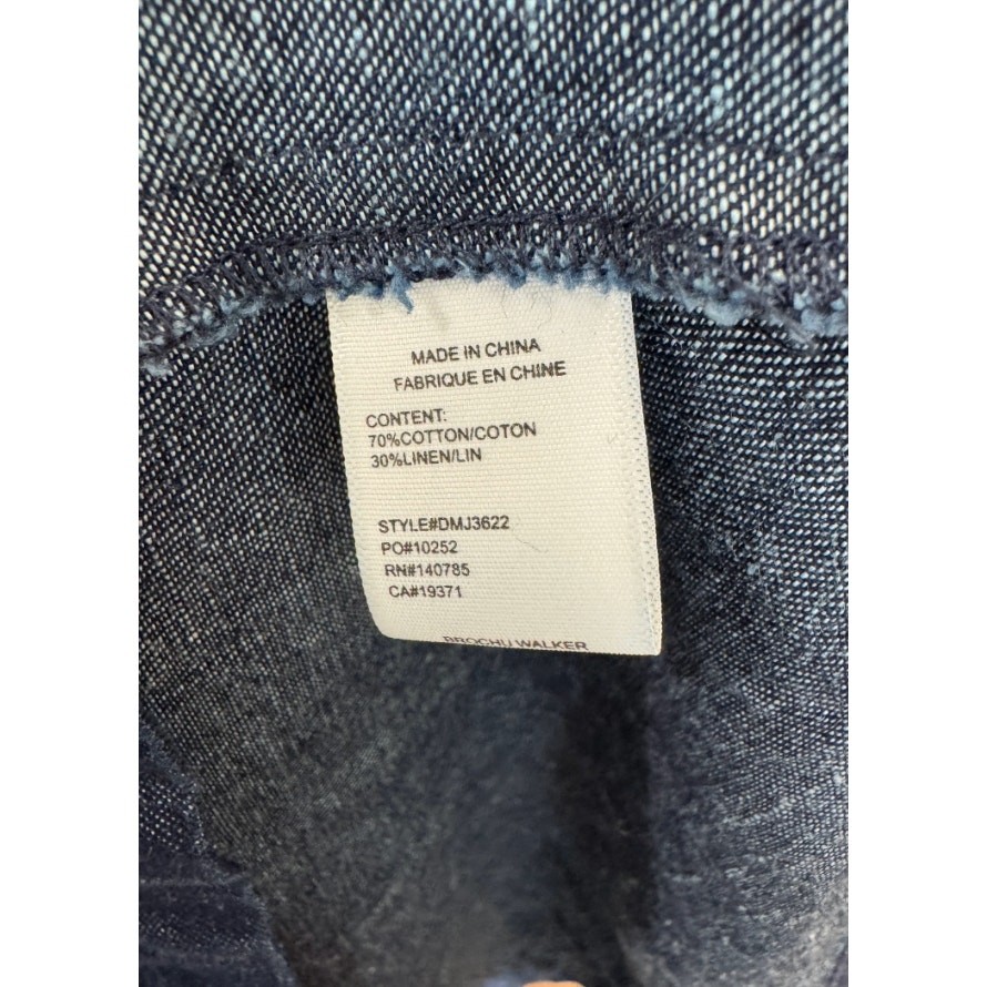 Brochu Walker The Havana Indigo Denim Dress size L large