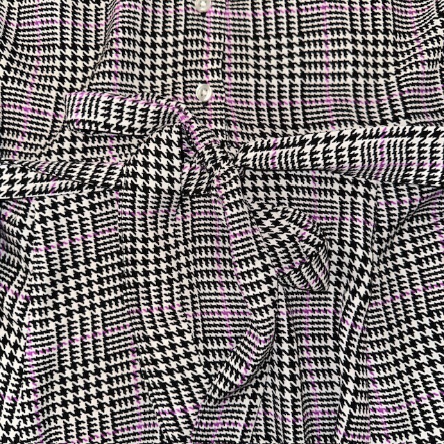 Banana Republic Plaid Shirt Dress Career Casual Workwear Petite 10