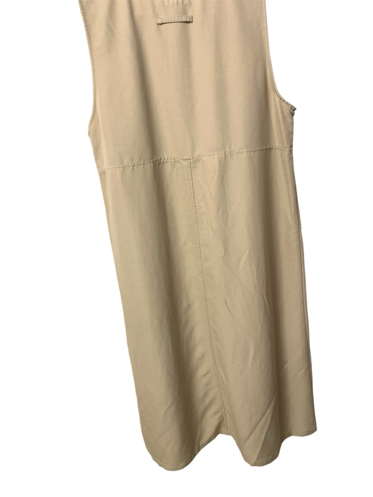 HSZ Studios Size Large Tan Jumper Pockets With Embroidered Pockets