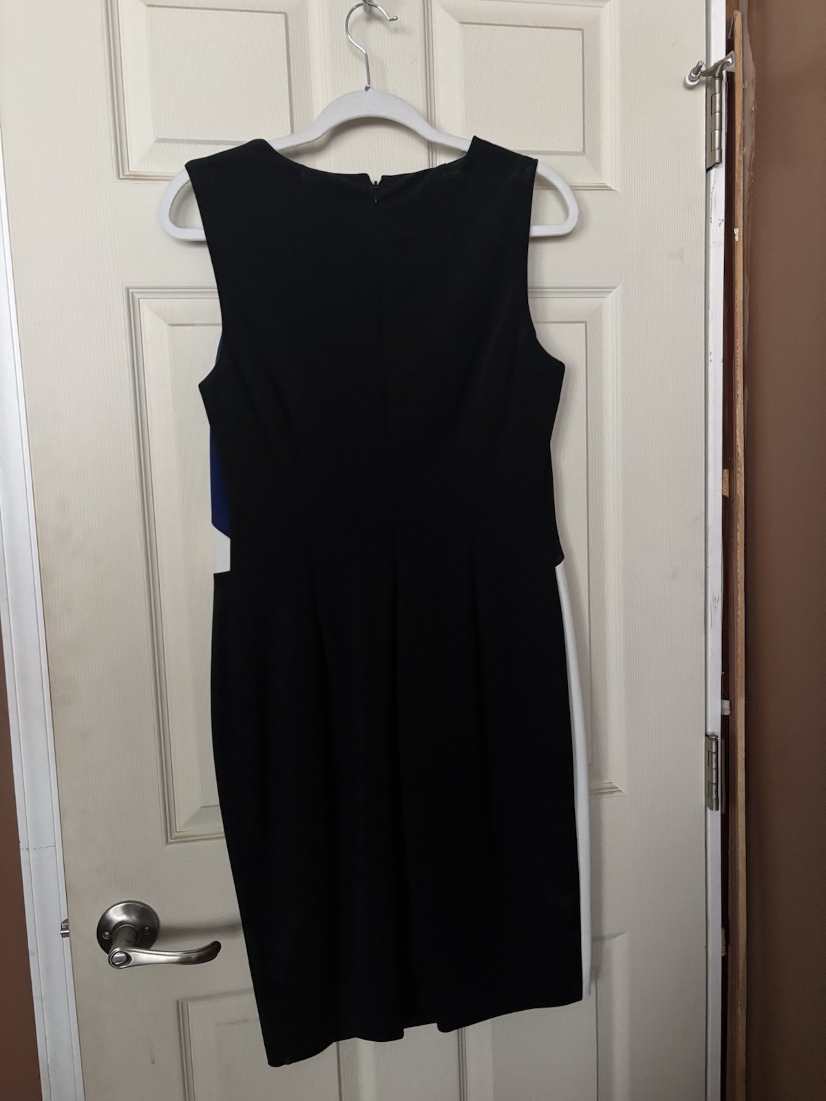 Calvin Klein Women’s Colorblock Sheath Dress, Size 10, Sleeveless
