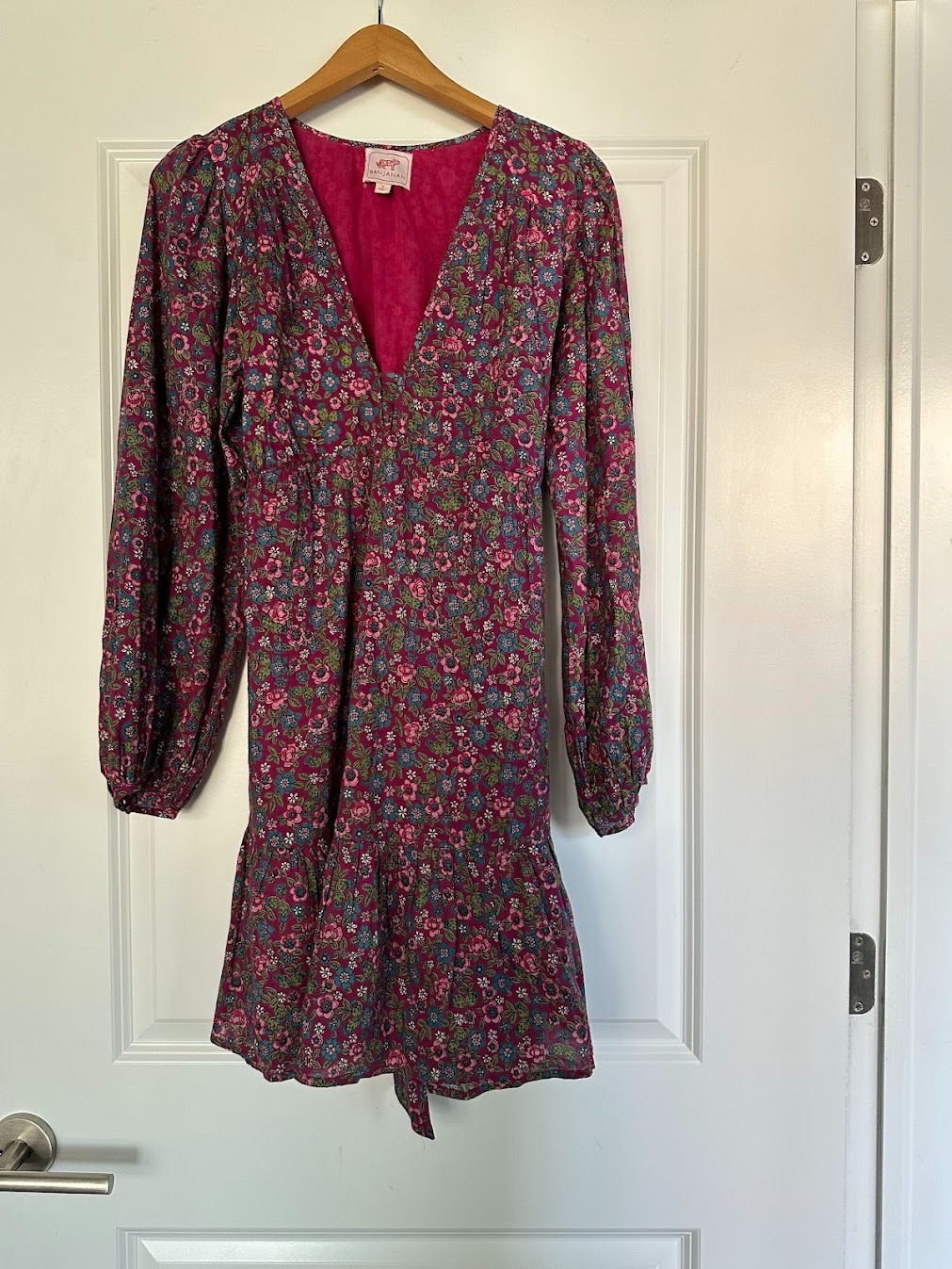 Banjanan Pink Floral Dress Size S Lightly Used EXCELLENT CONDITION