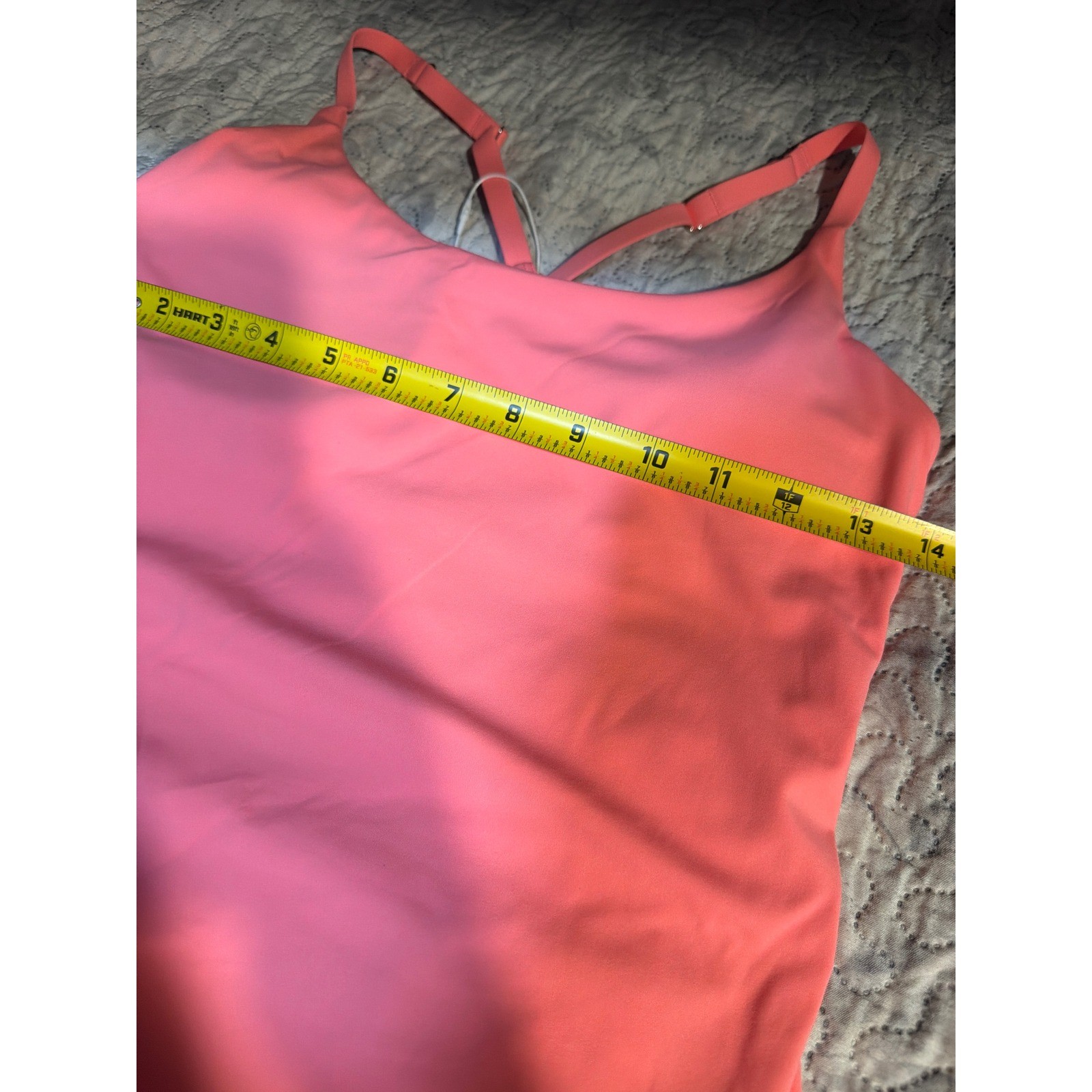 Halara Plush Tummy Control Active Dress Easy Peezy Coral Pink Size S