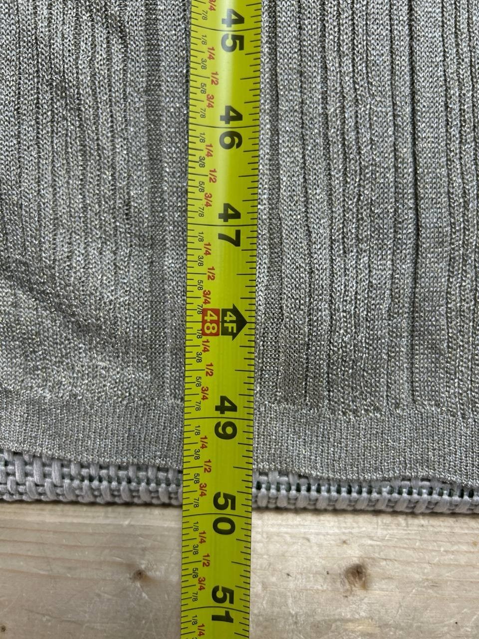 Saloni Dress Womens Medium Biege Knit Midi
