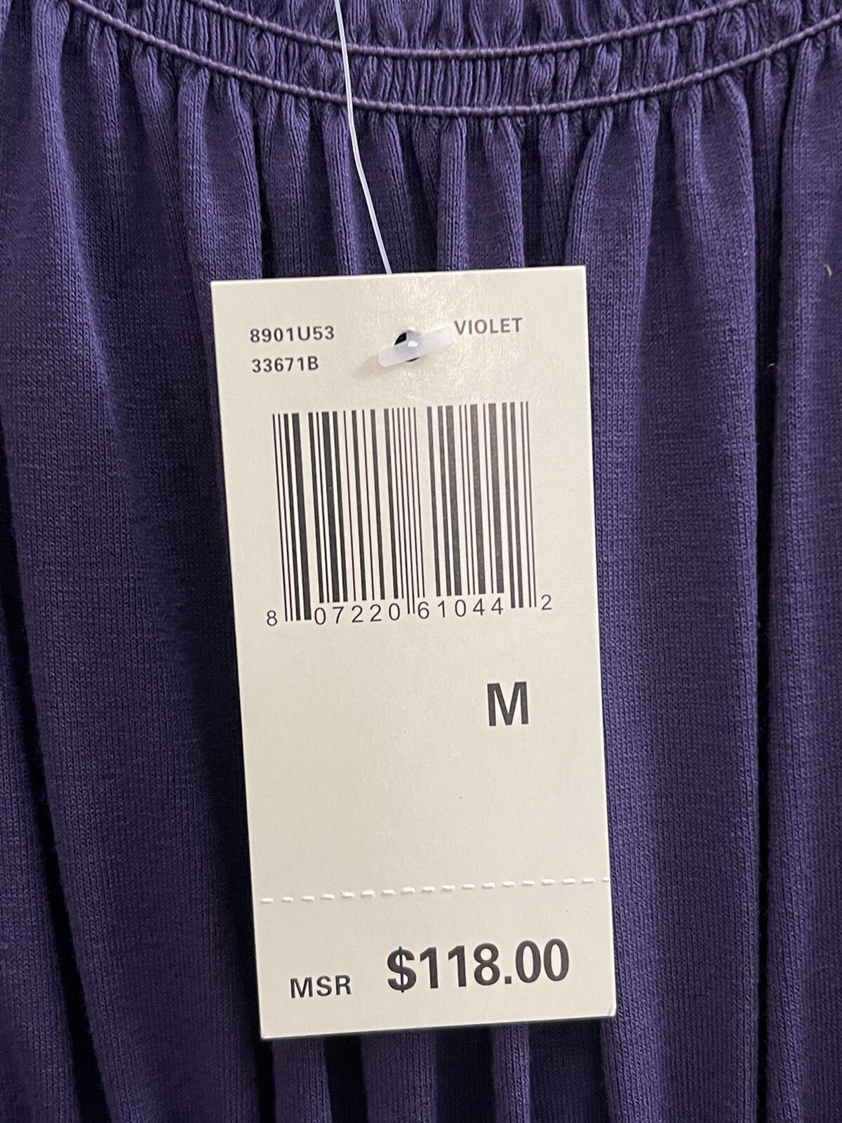 NWT Max Edition Deep Violet Casual To Dressy Lovely Sz M