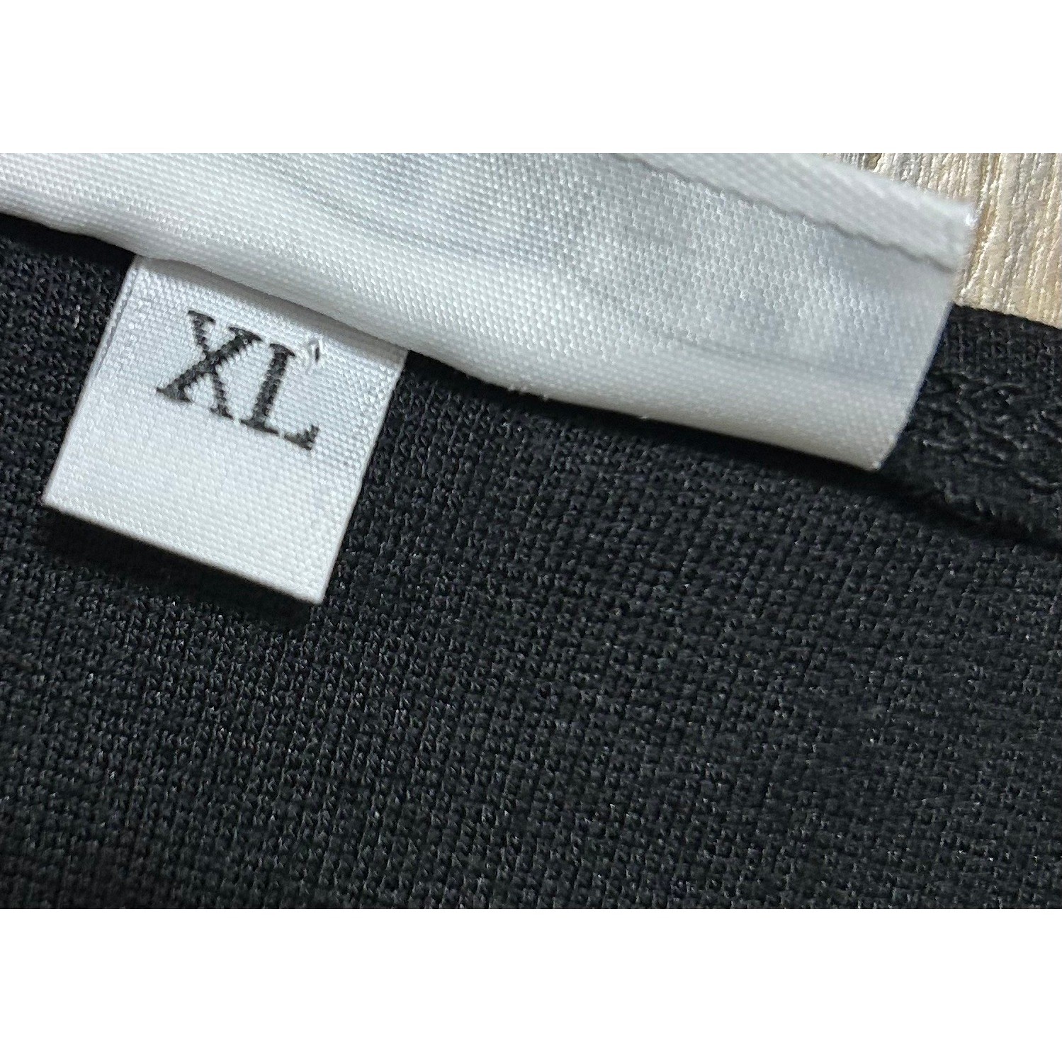 Bryn Walker Tunic Dress XL Black Modal Blend Asymmetrical Hem L/S Lagenlook USA