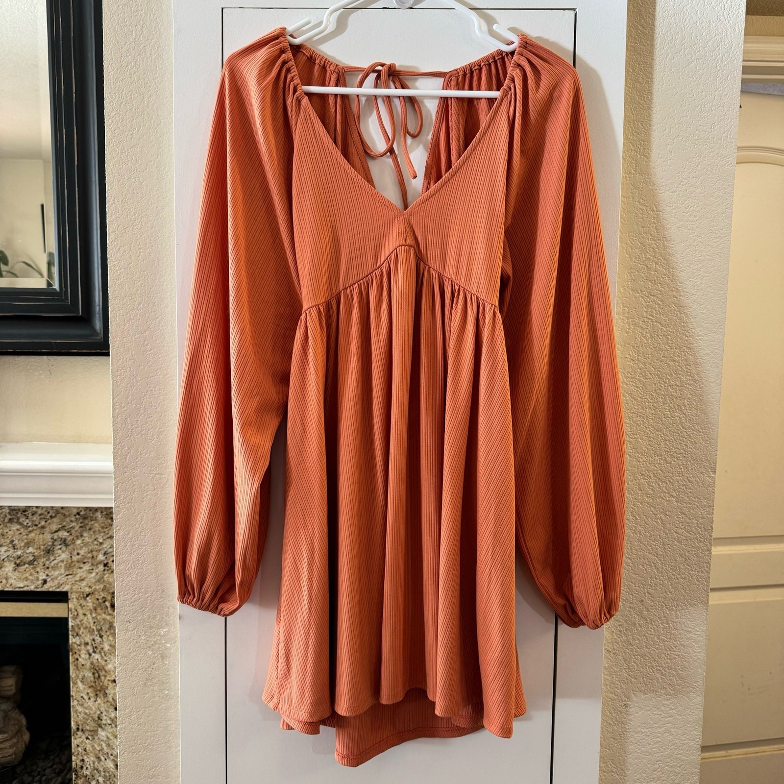 Revolve Lovers and Friends Giorgia Party Dress Ginger Orange Size Small