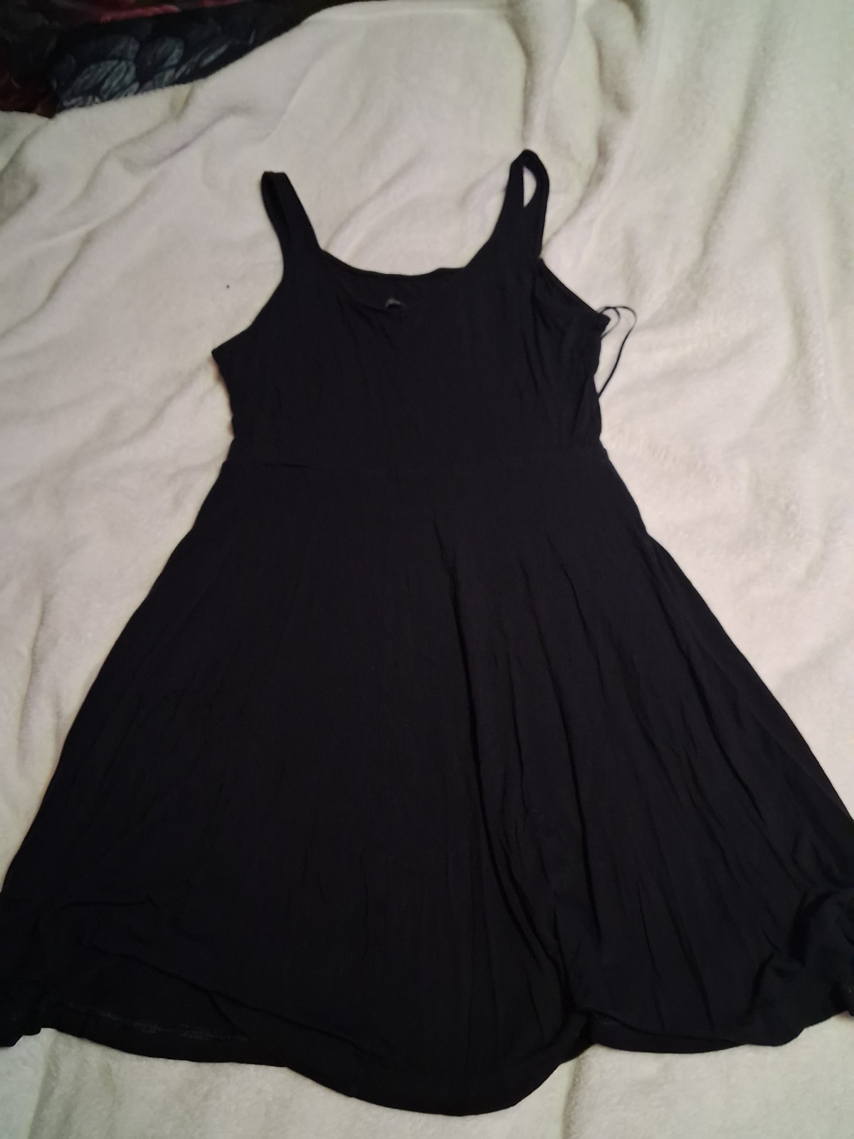 “EXPRESS” Womens Sleeveless, Little Cute, Comfy, Casual, Black Dress Size Small