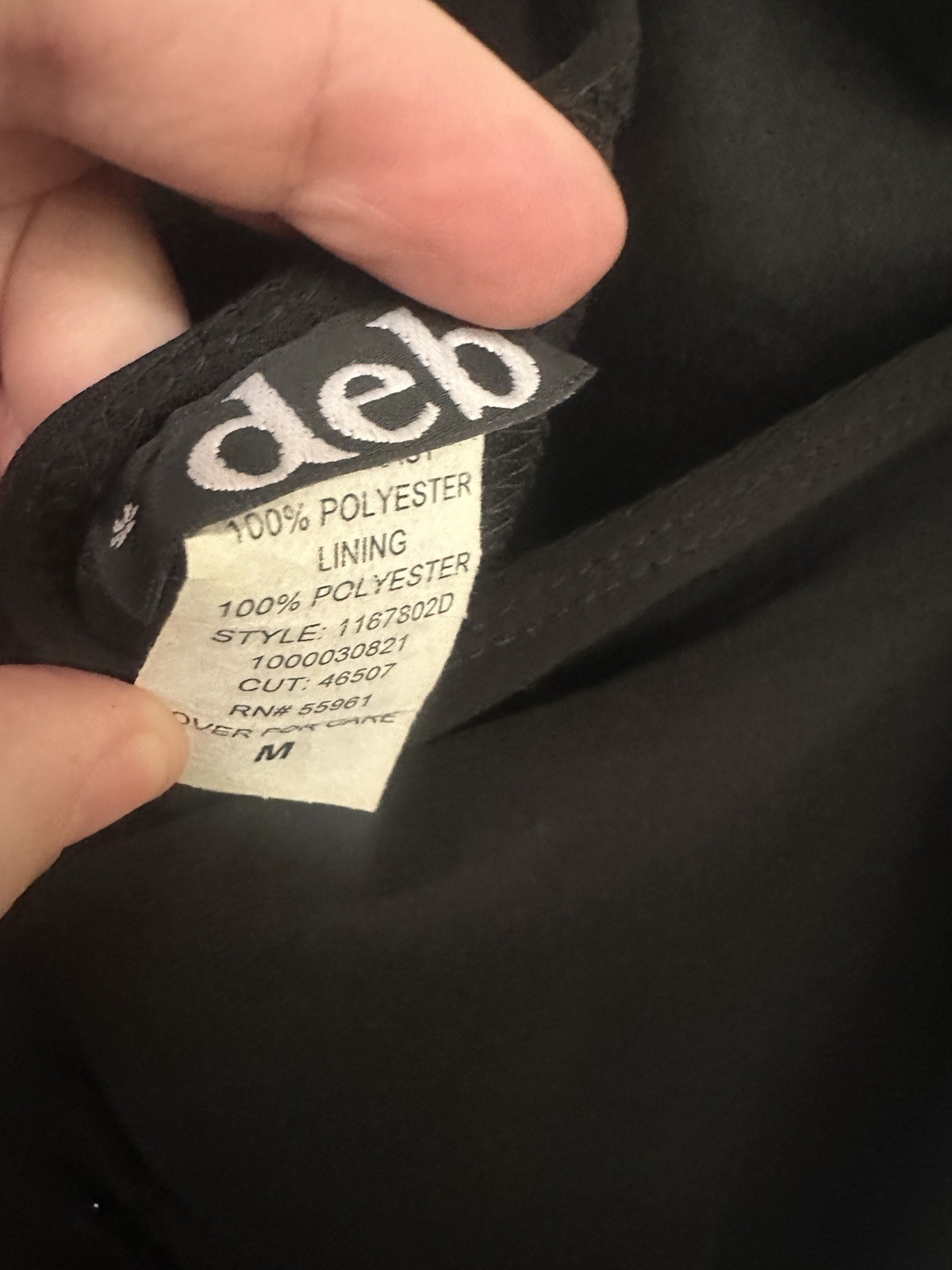 Black Dress With Blue Sequins One Shoulder Size Medium From Deb