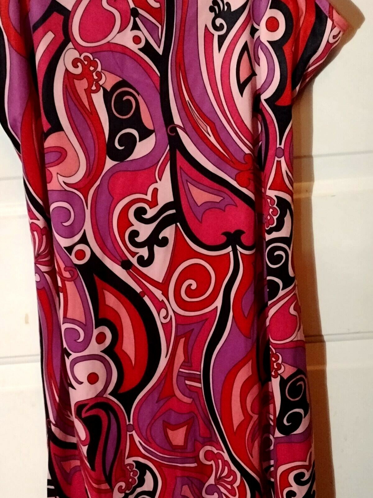 GROOVY maxi-dress multi-color size Juniors M by No Bounderies