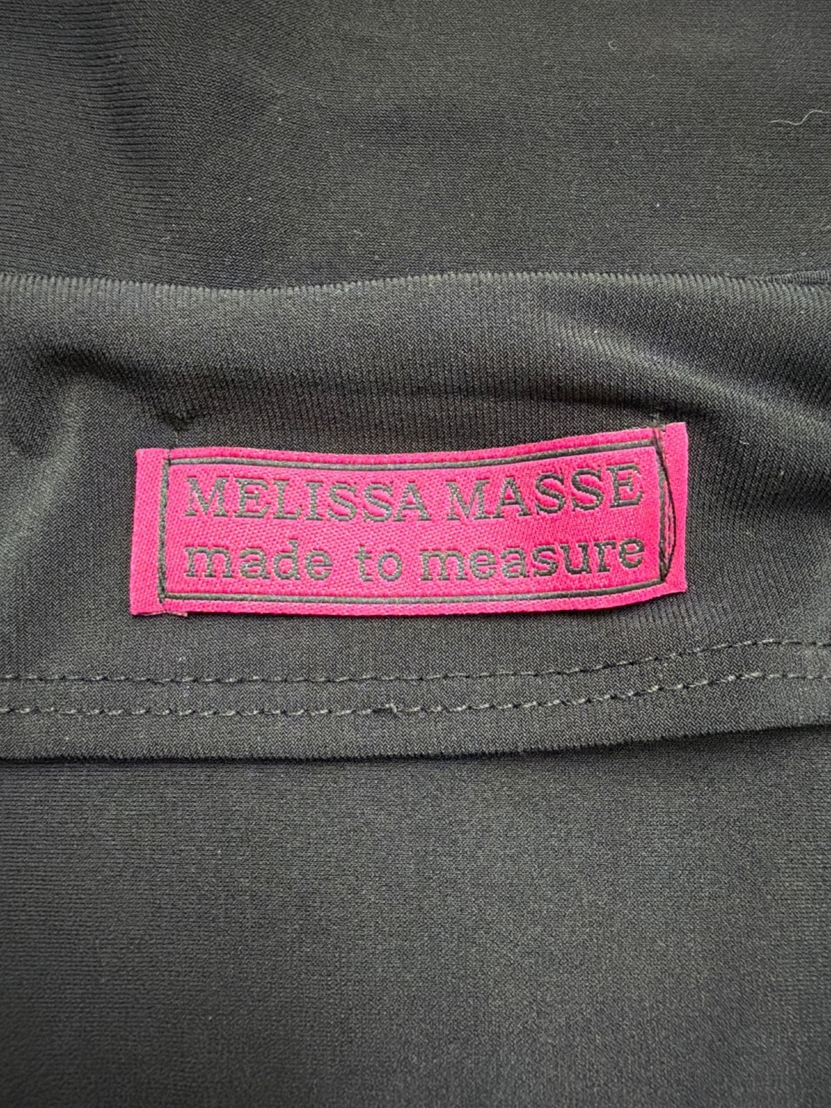 Melissa Masse Womens Black Wrap Shirt Dress Large Stylish & Comfy