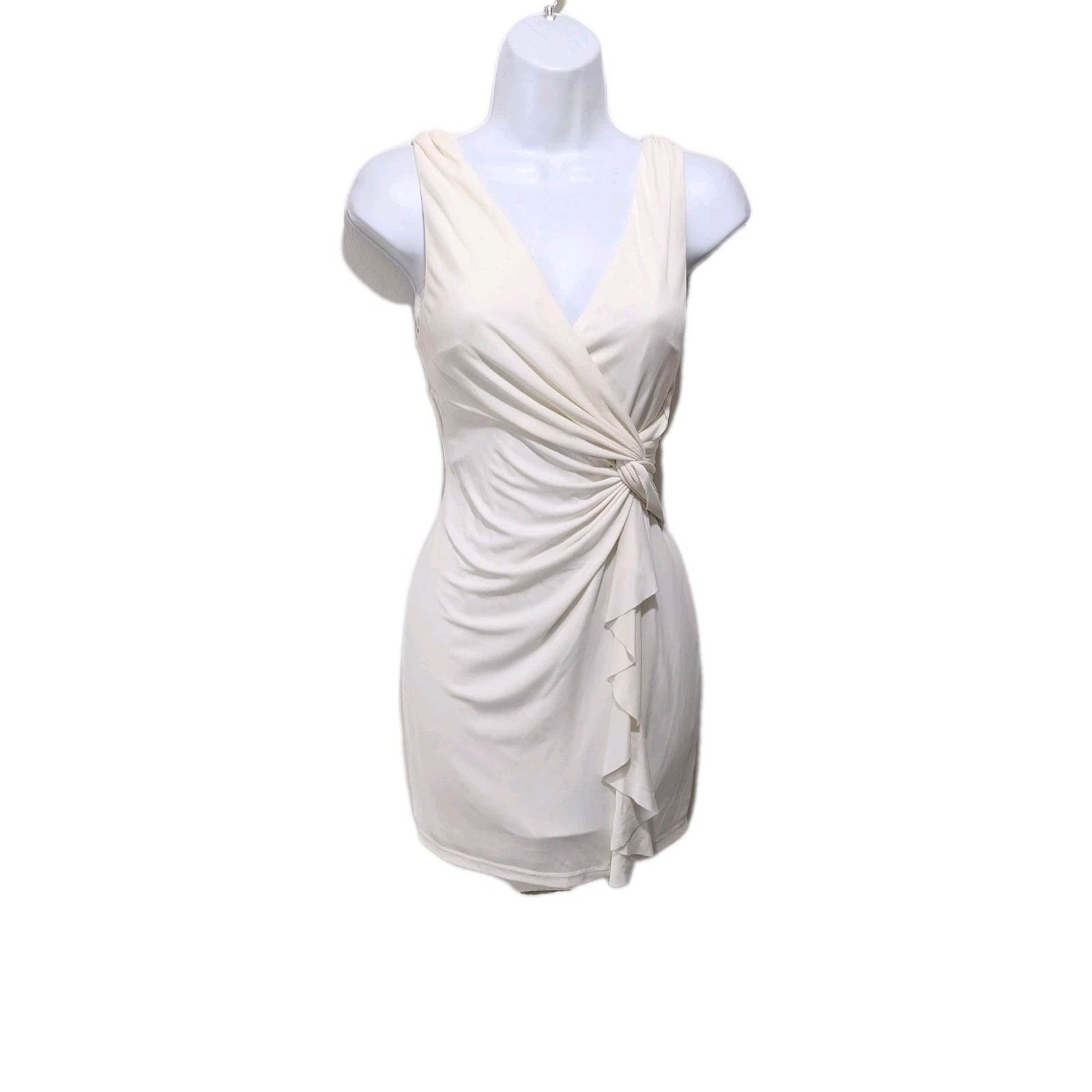 Akira Chicago Red Label Wrap Roman Mini Dress Womens S Elegant Fairy Eth drs20