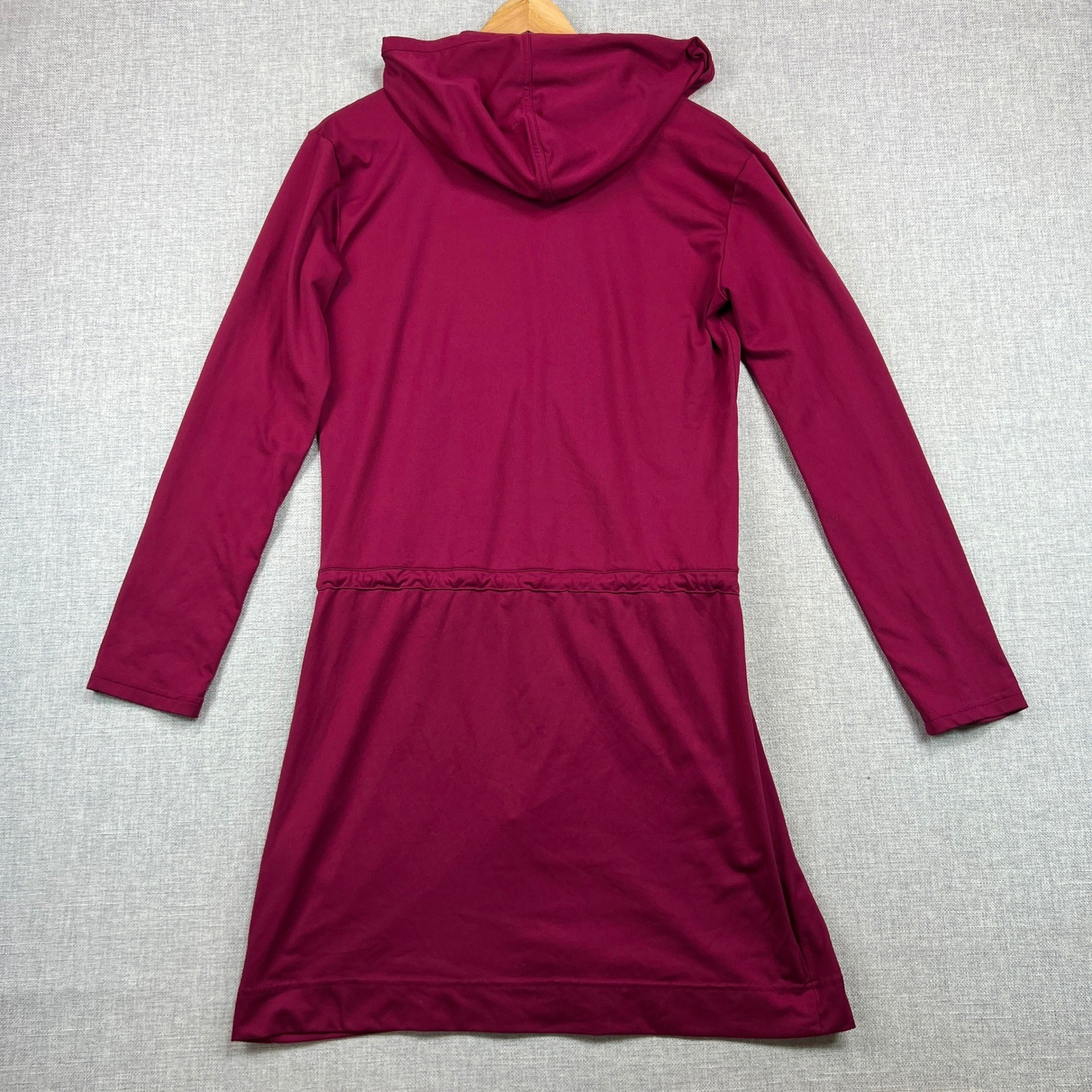 Mountain Hardwear Raspberry Hooded Active Tunic Dress Women Medium Stretch