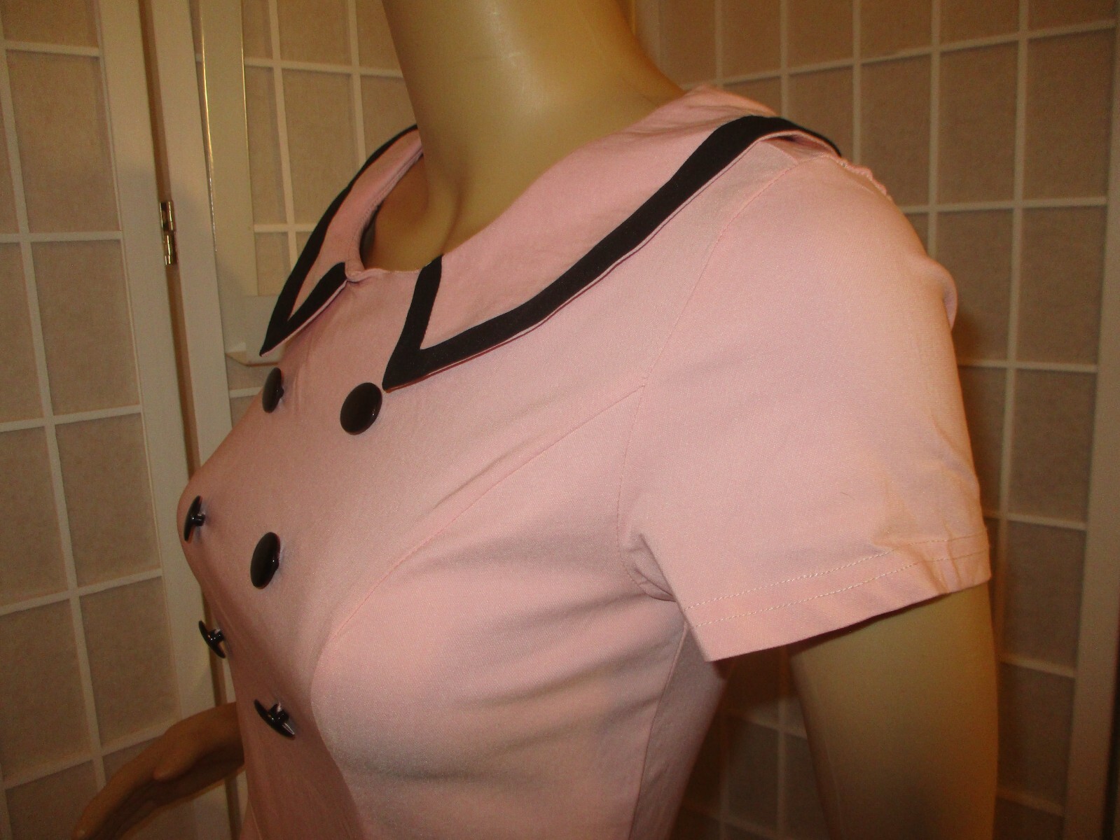 Gown Town 1950’s inspired stretch swing dress