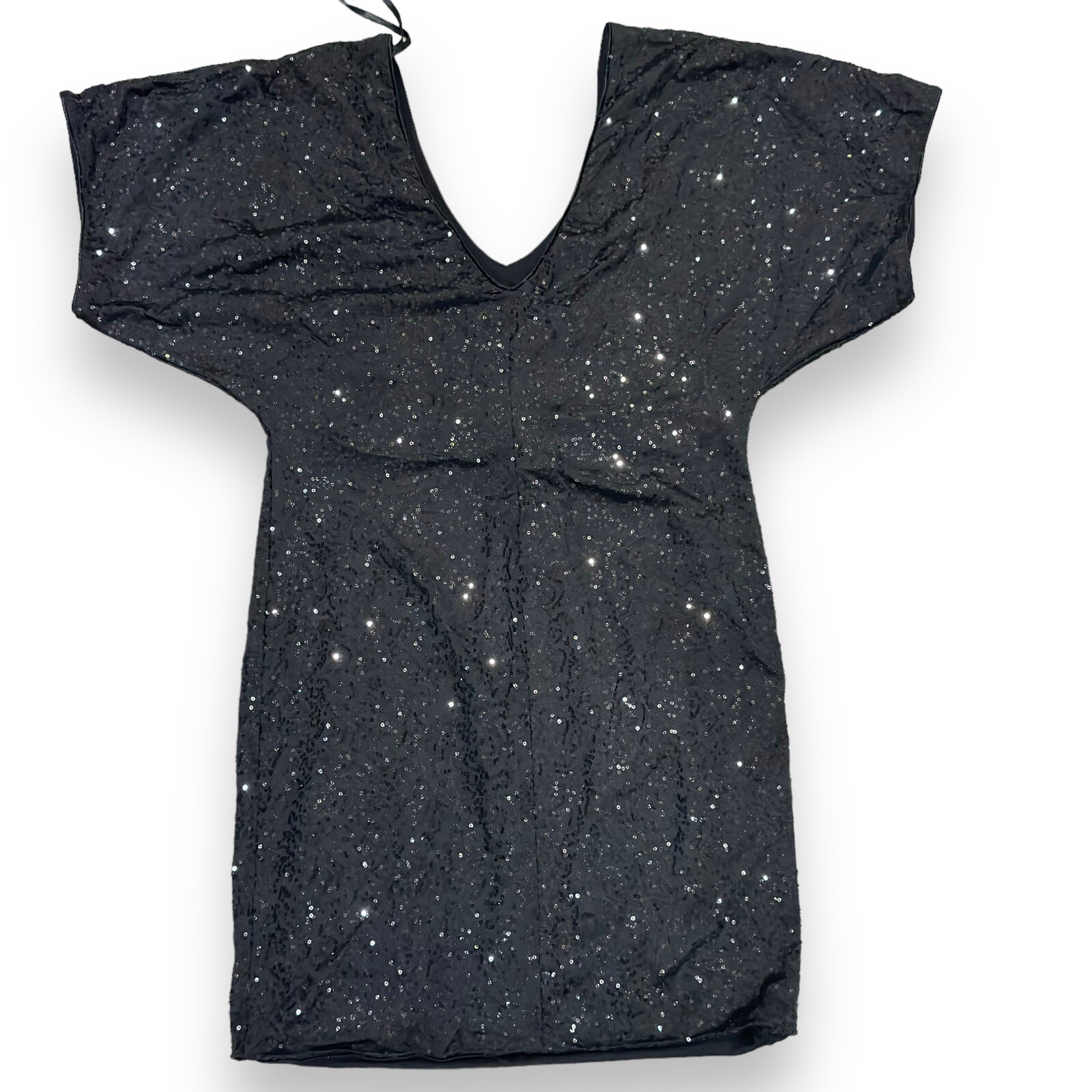 FABULOUS Arden B Nights Sequened Evening Dress Elegant Temperament Sequins Sz L