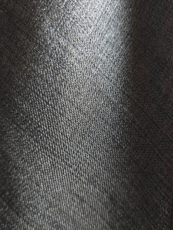 Theory Glipin Ginko Wool Silver Charcoal Sheet Dress 2