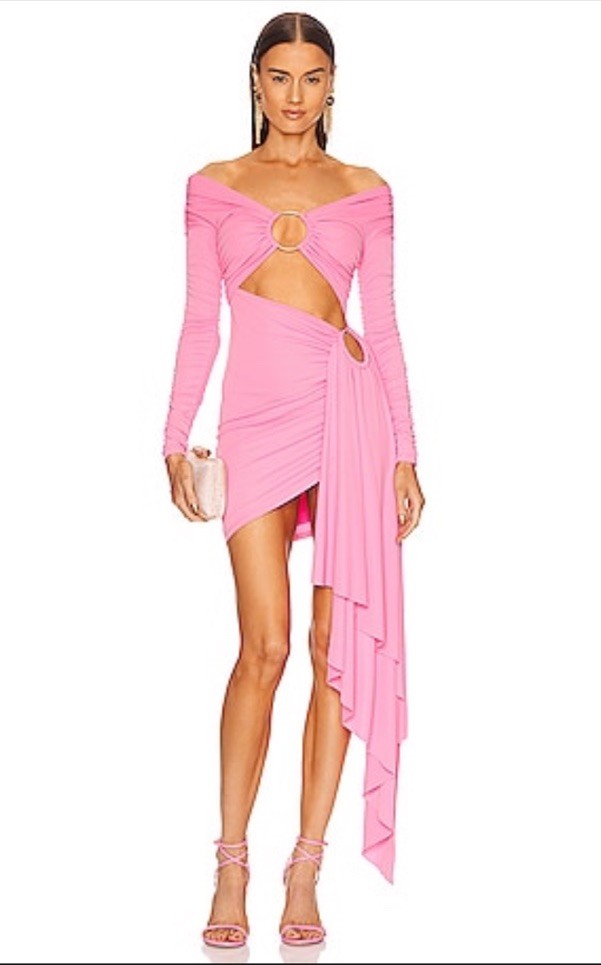 Michael Costello X Revolve Kurt Mini Dress Size S