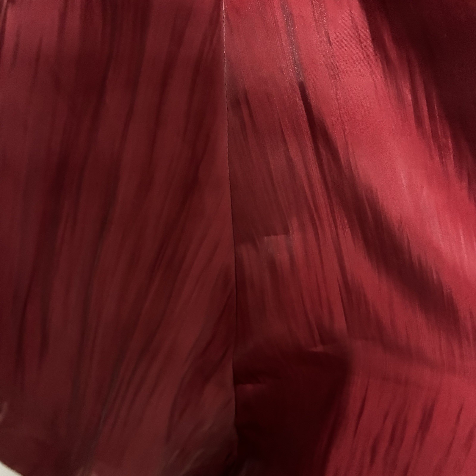 Torrid Dark Red Pleated Fit & Flare Dress 12 Mini V-Neck Spaghetti Strap