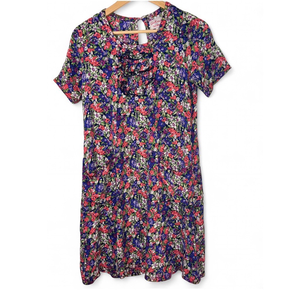 Cath Kidston Women’s Floral Tea-dress All Seasons Beautiful Dress Will Frills