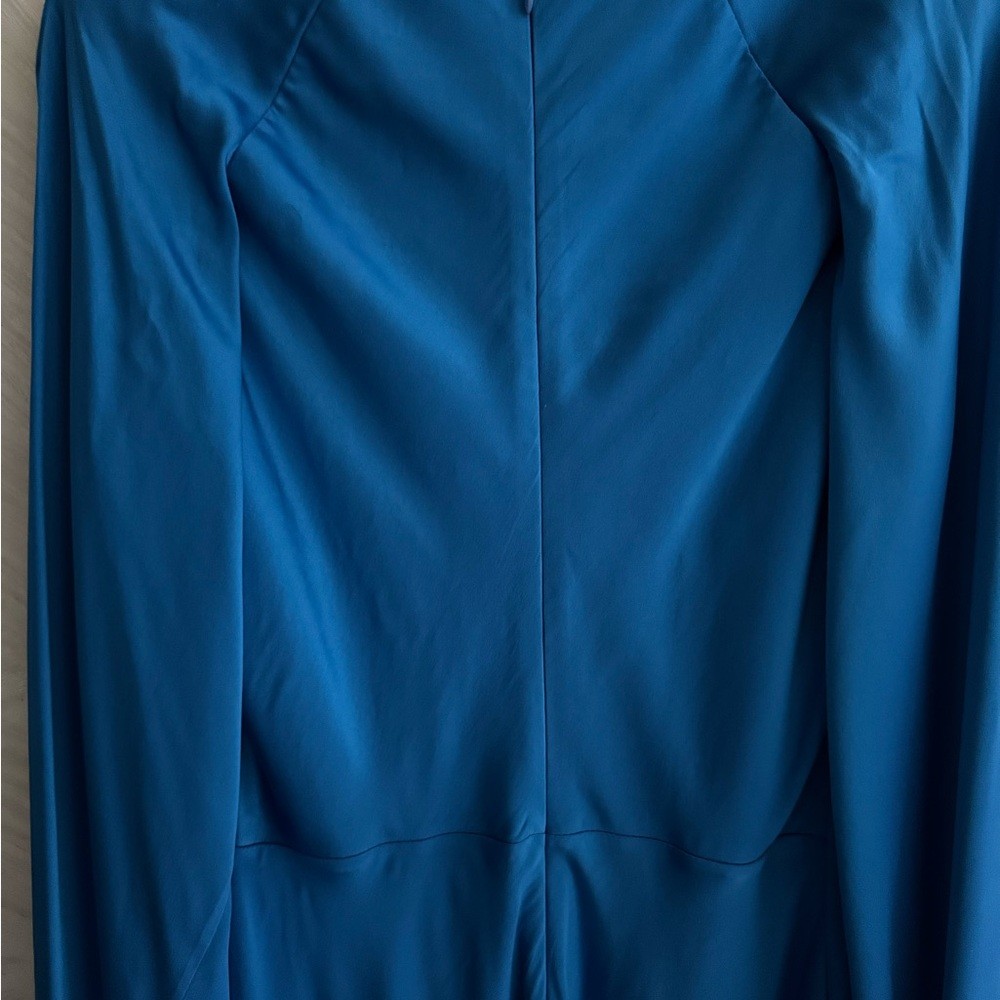 Roksanda Ilincic Vibrant Blue Long Sleeve Dress