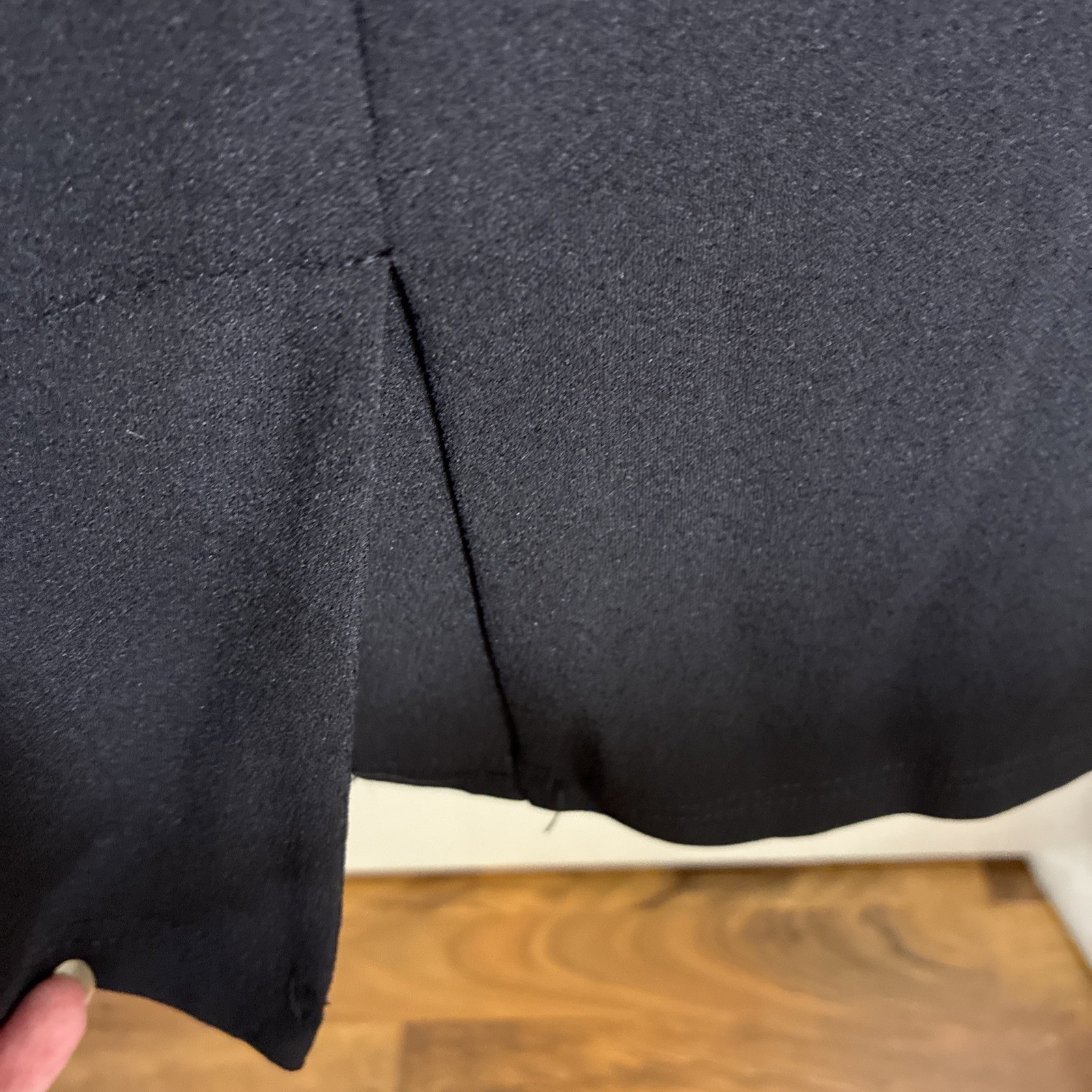 NWT Miusol Little Black Dress Ruched side Back Zip Size L