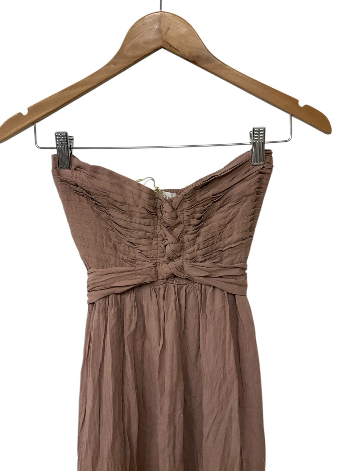 Salt & Grace Mauve Rose Strapless Dress OS