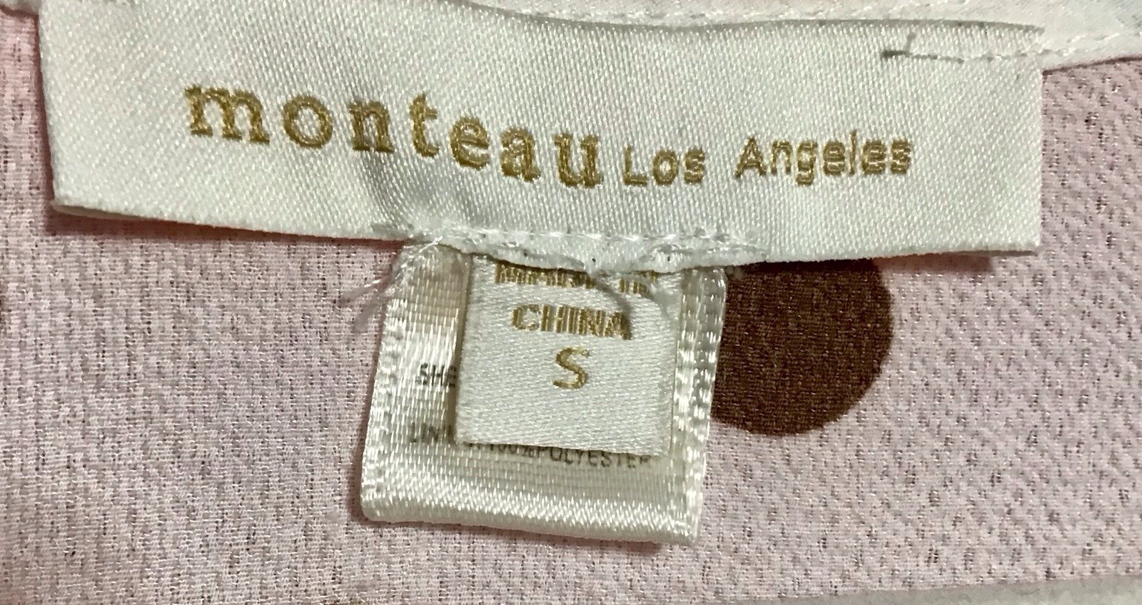 Monteau Los Angeles Lined Dress Size S