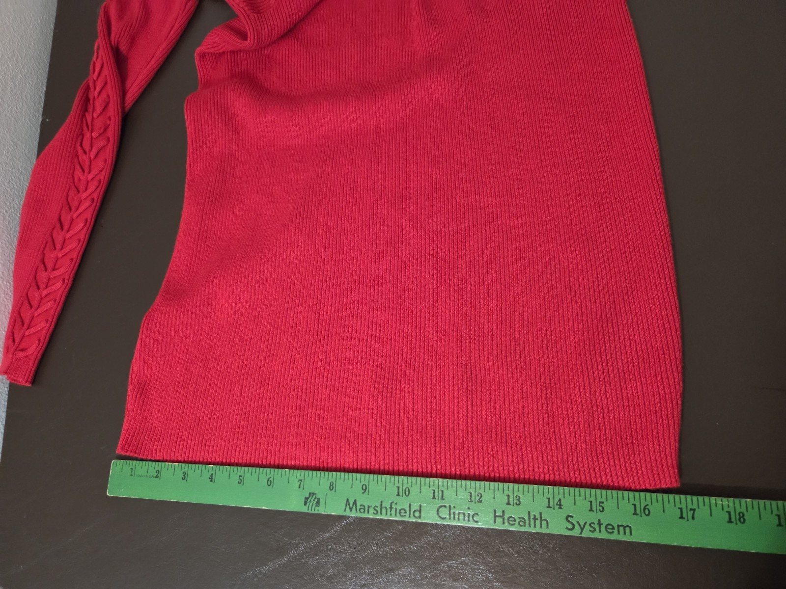 No Boundaries No Bo Juniors XXXL 21 Red Ribbed Cutout Dress Partial New Tag