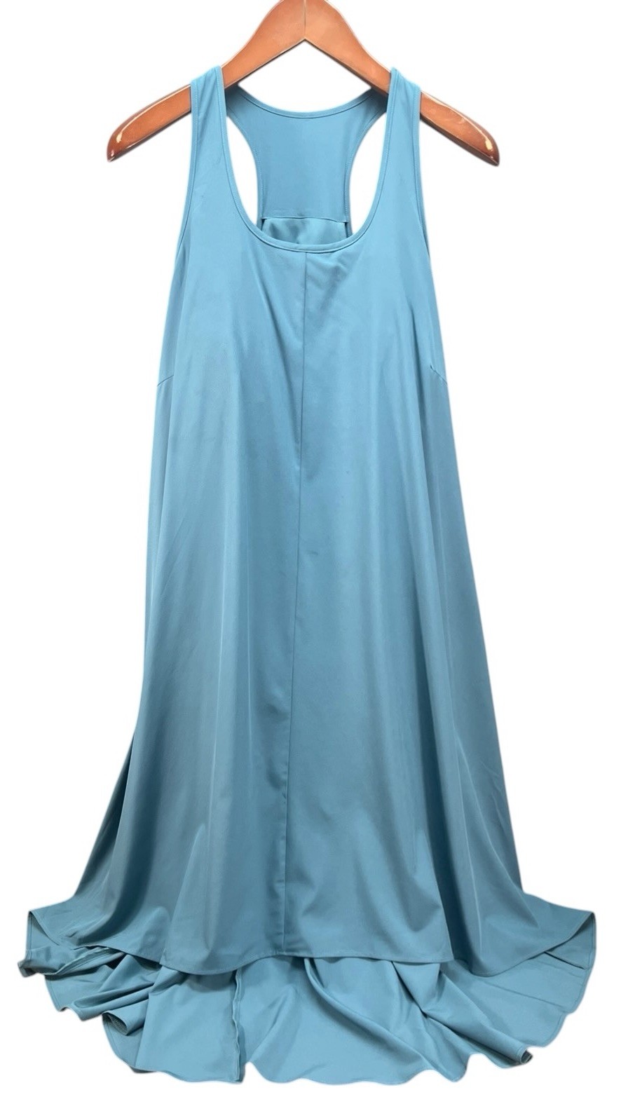 Halara Breezeful Backless Racerback Side Pocket High Low Flowy Midi Quick Dry 1X