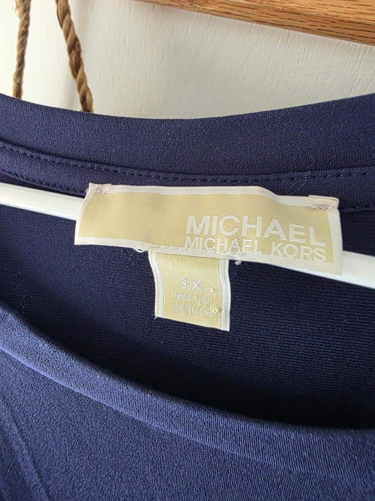 3XL Navy Mid Dress Michael Kors