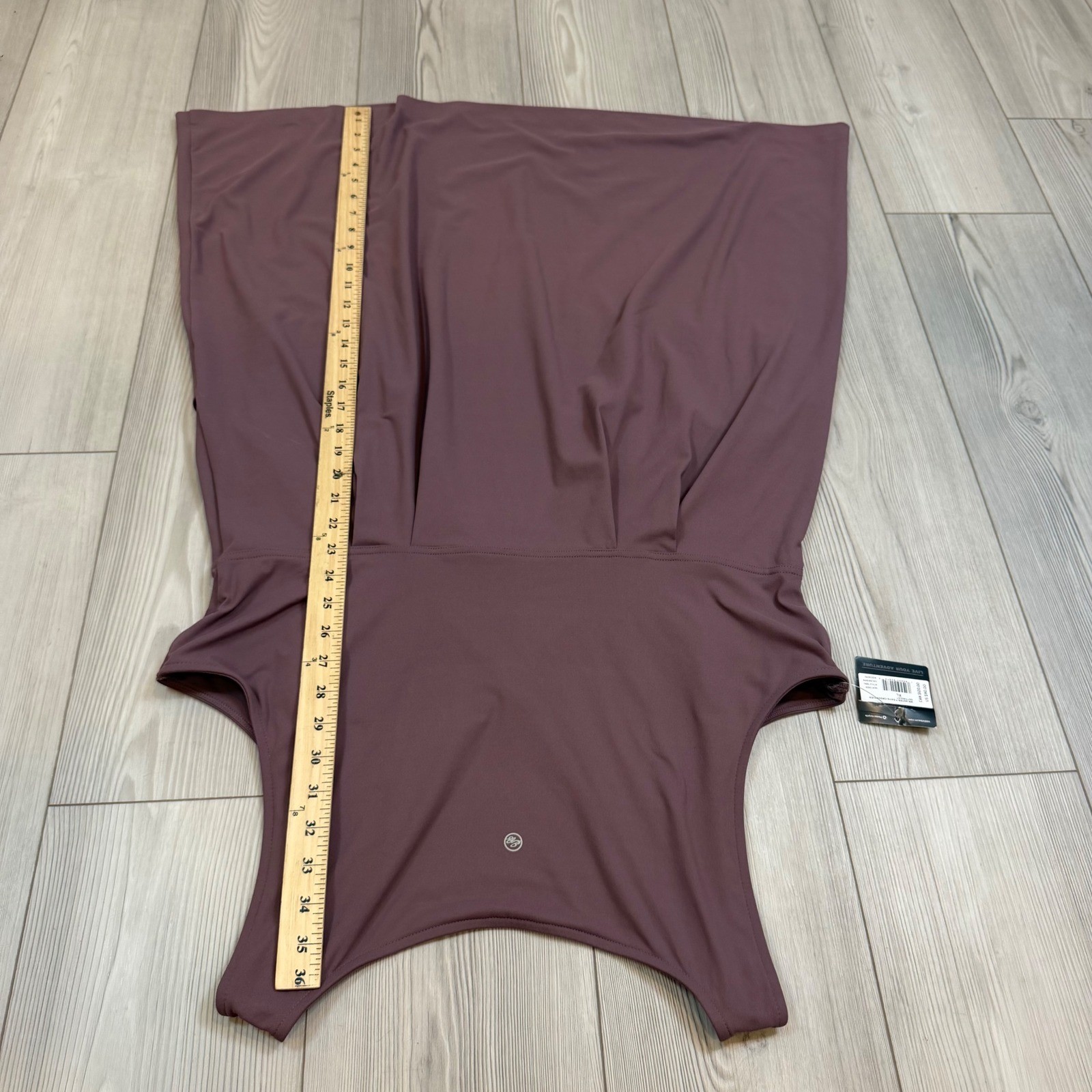 NWT Eddie Bauer Aster 7 Days Crossover Dress Dusty Violet XL UPF 50+ Pockets