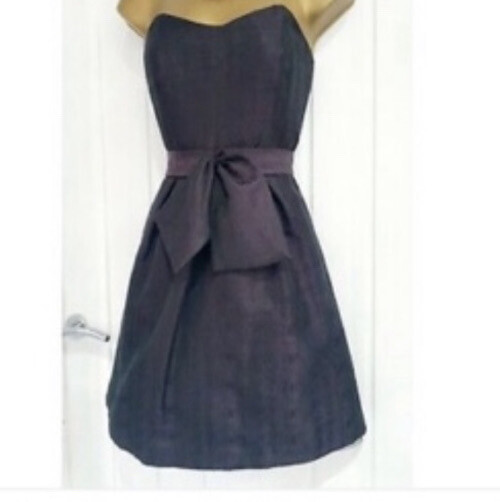 NEXT PURPLE/BLACK BODICE DRESS.UNDER NET. SHIMMER FABRIC.OCCASION,UK 6.Eu 34.