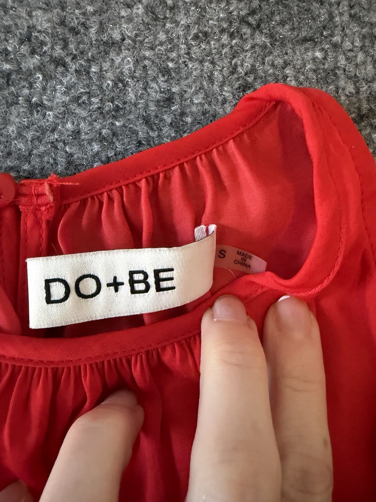 Do+ Be Orange Sleevless Slip Dress S