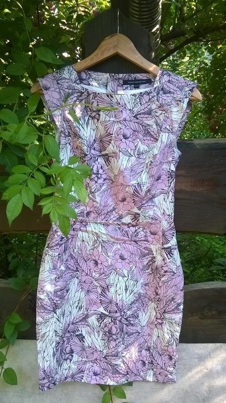 women french connection dress white elastane 34