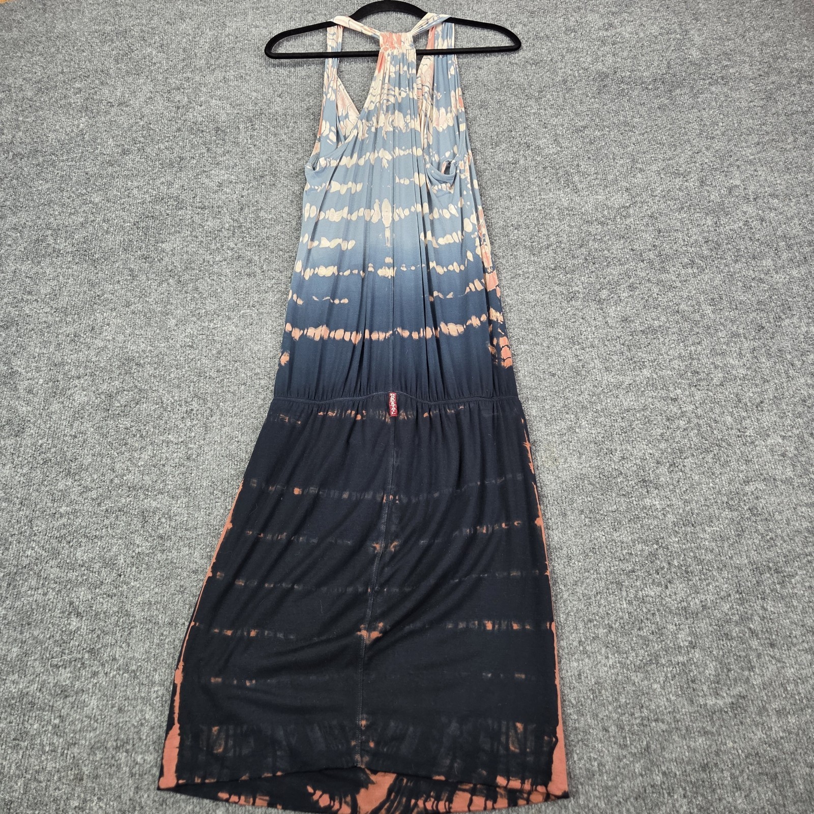 Hard Tail Forever Tie Dye Stretch Dress Boho Festival Made in USA Medium