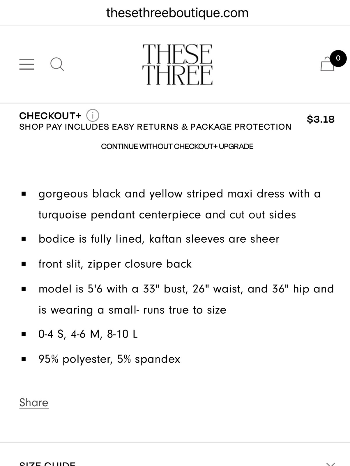 GORGEOUS These Three Boutique Size L Rome Maxi Dress Butterfly Blithe NWT FLOWY!