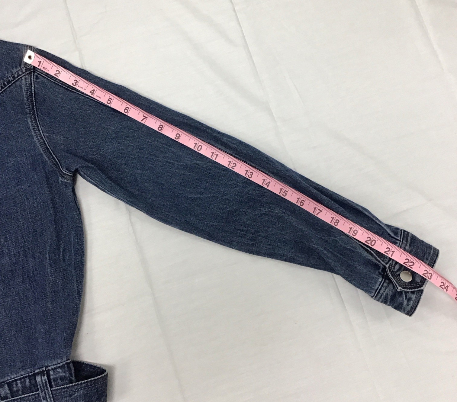 NWT Rag & Bone Mia Belted Midi Jeans Dress in Medium/Dark Wash Blue Size S/P