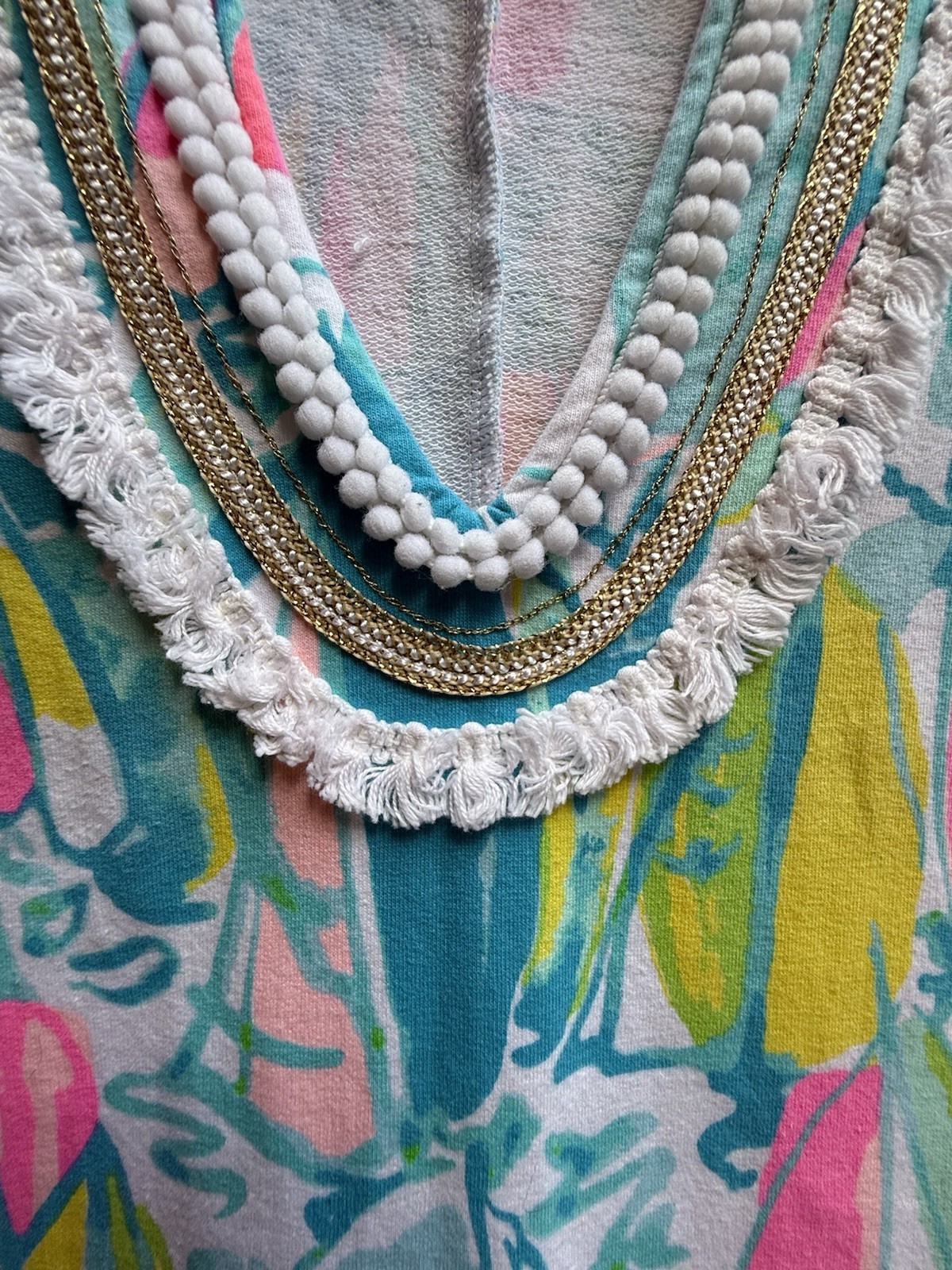 Lilly Pulitzer Harper Shift Dress XS Beach & Bae Sailboat French Terry Embellish