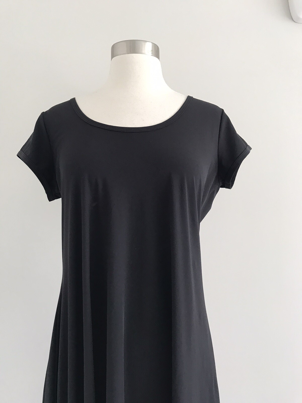 BABETTE POLYESTER POLYURETHANE STRETCH ELASTIC WAIST BACK DRESS SIZE XS