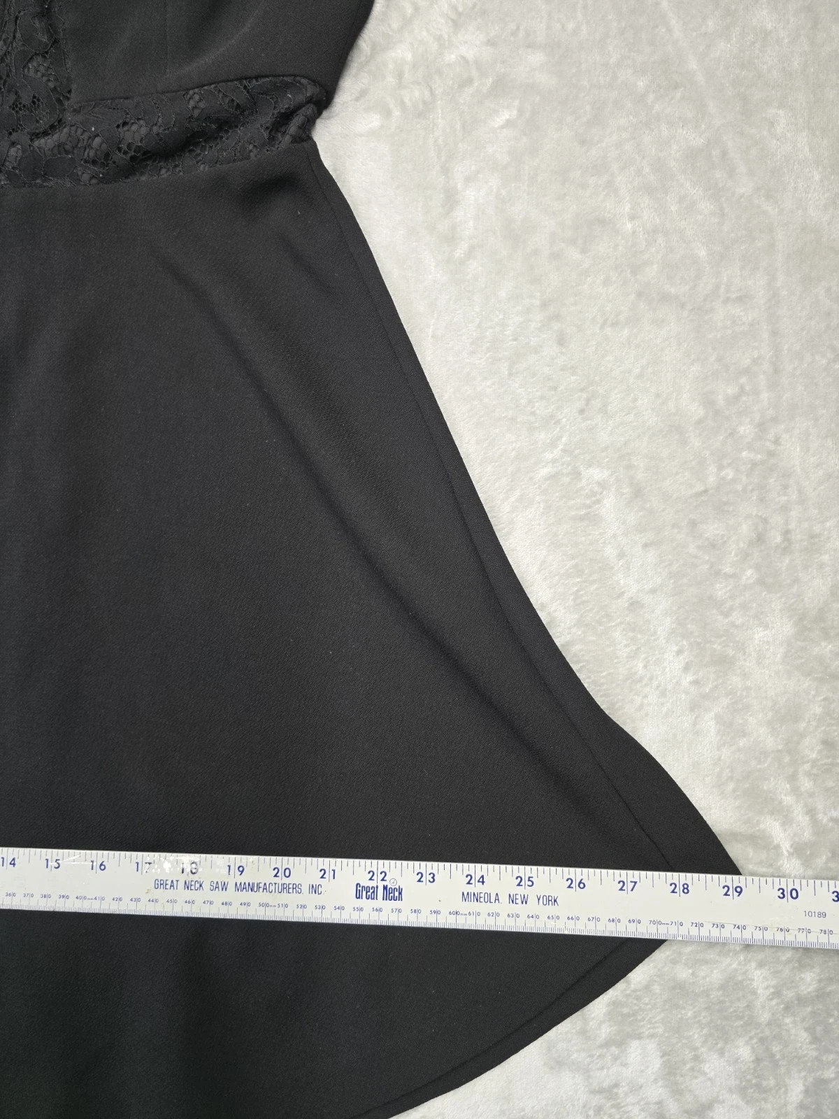 BCBGeneration A Line Shift Dress Womens 4 Black Sleeveless Midi Lined Zip