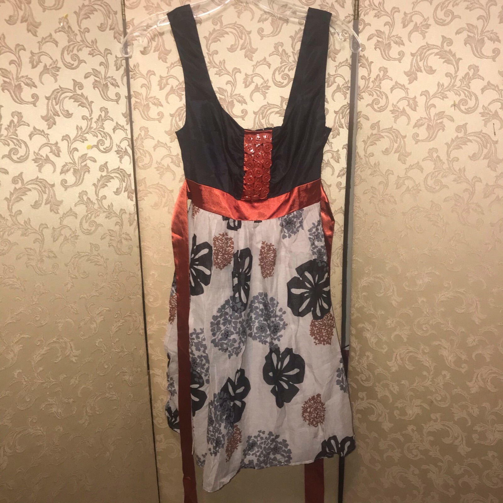 Anthropologie Bow & Arrow NWT Floral Buttonblossom Dress Size 0