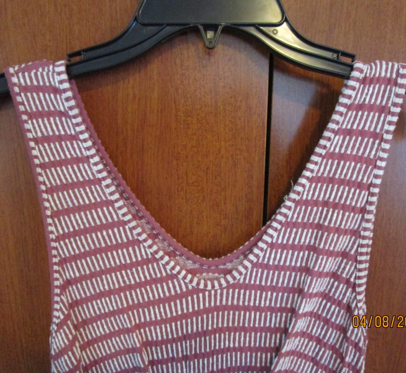Caution to the Wind Summer Dress Medium Fabric Blend Bust 33 Length 37 in