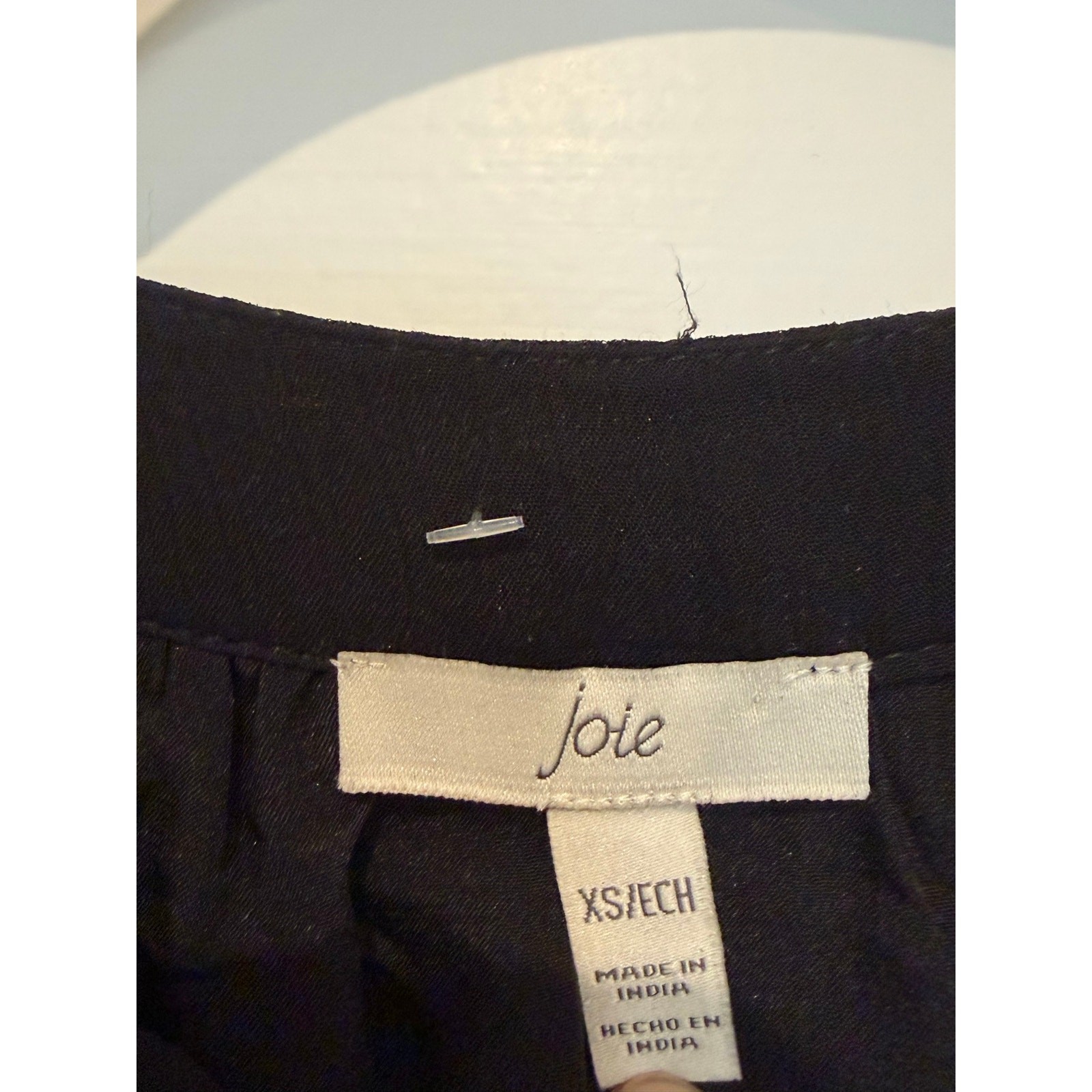 Joie Balloon Sleeve Caviar Dress