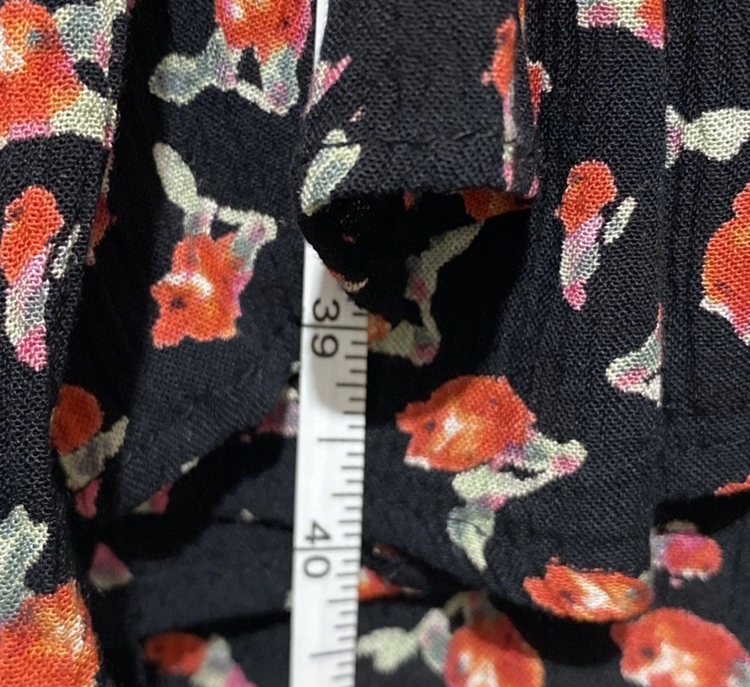 Bila Patchwork Dress Women Size XL Asymetrical Hem Boho Cottage Hippie Feminine