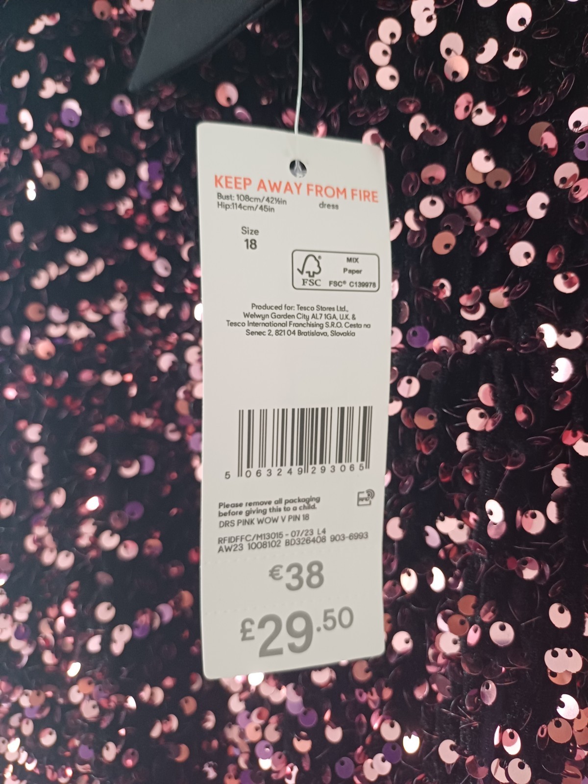 BNWT sz 18 DUSKY PINK SEQUIN BOW BACK EVENING DRESS COCKTAIL PARTY CRUISE NEW