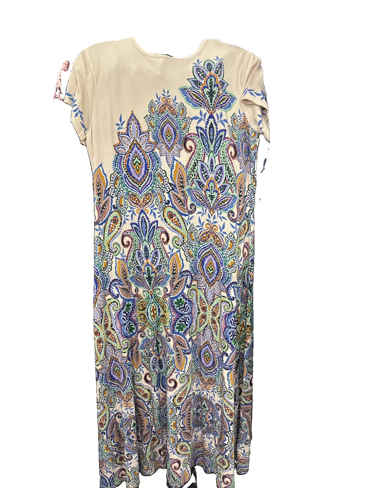 Johnny Was The Janie Favorite Cap Sleeve Paisley Midi Dress💖 MEDIUM *EUC*