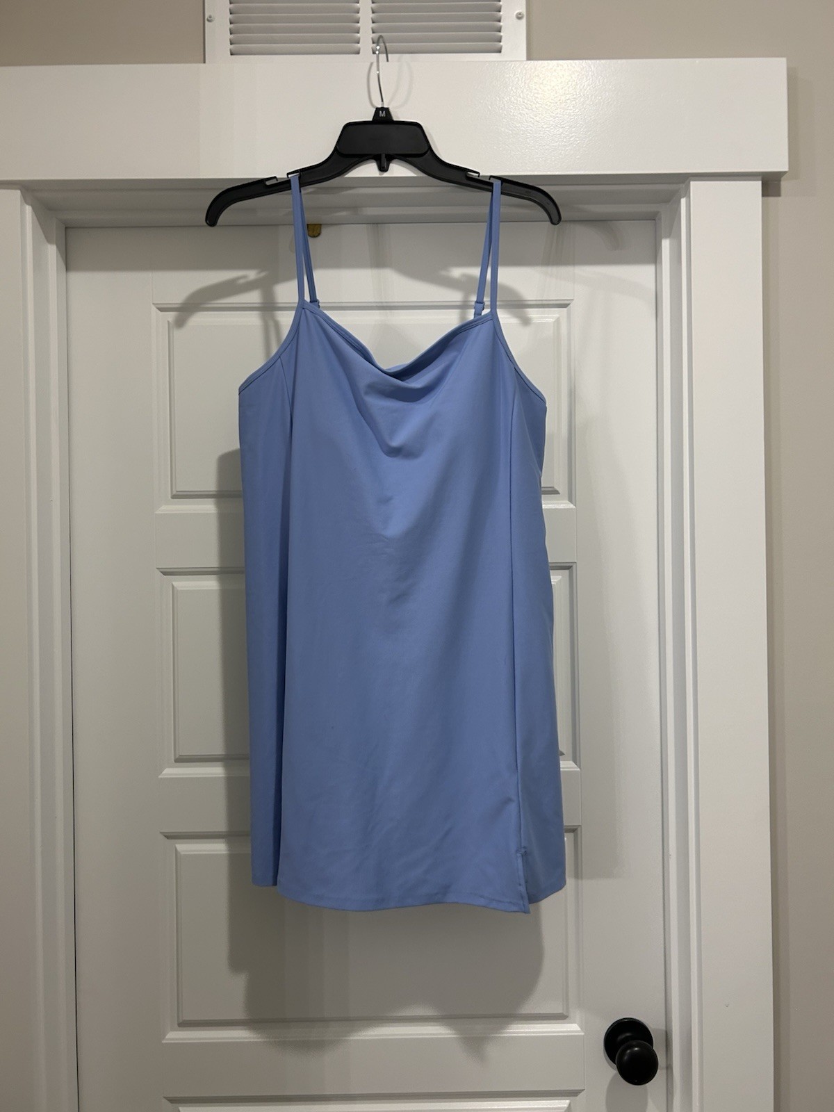 Women’s Size XL Sport Athletic Dress W/ Bra & Shorts Pickleball Casual Peri Blue