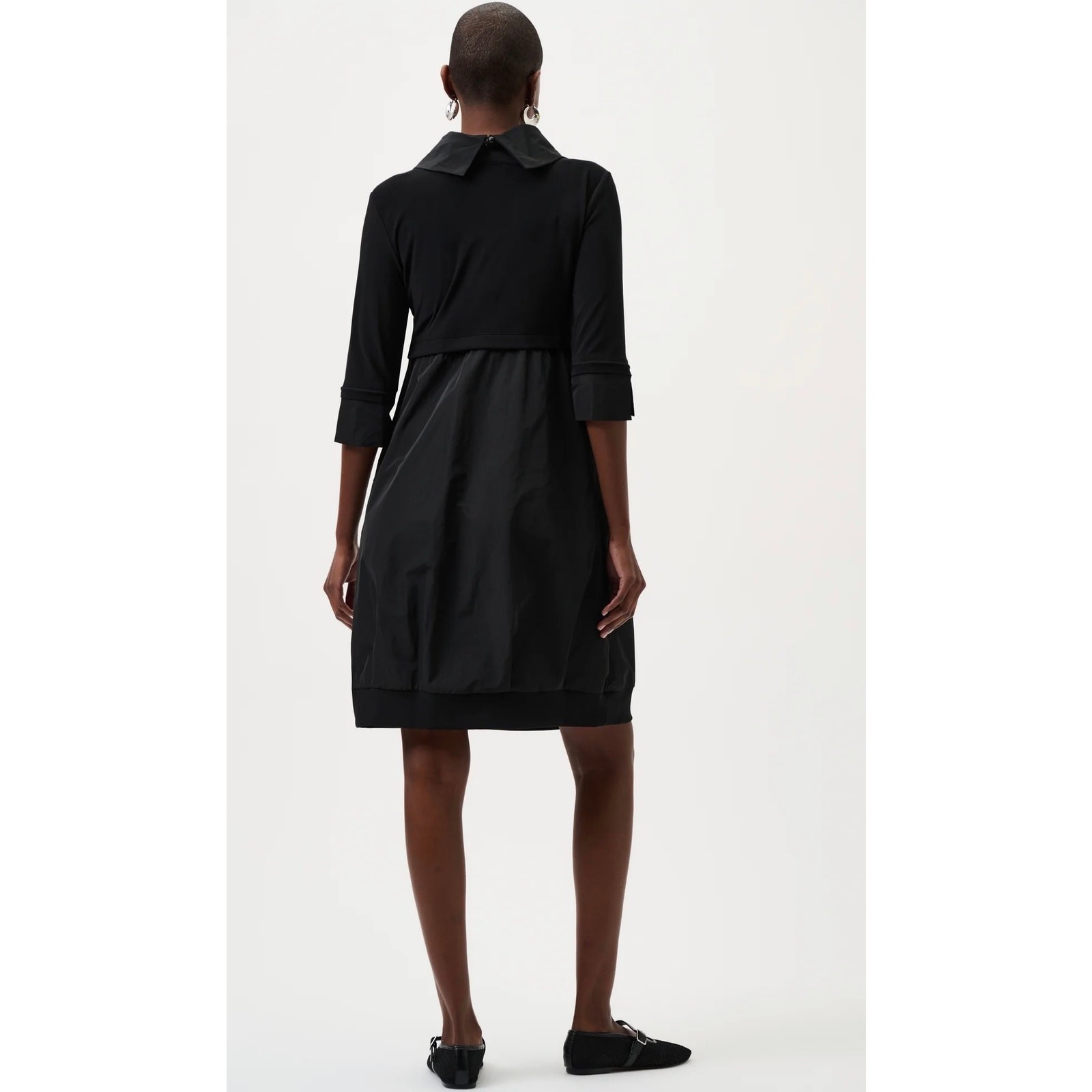 Joseph Ribkoff Plus Classic Cocoon Mini Dress Black Size 14