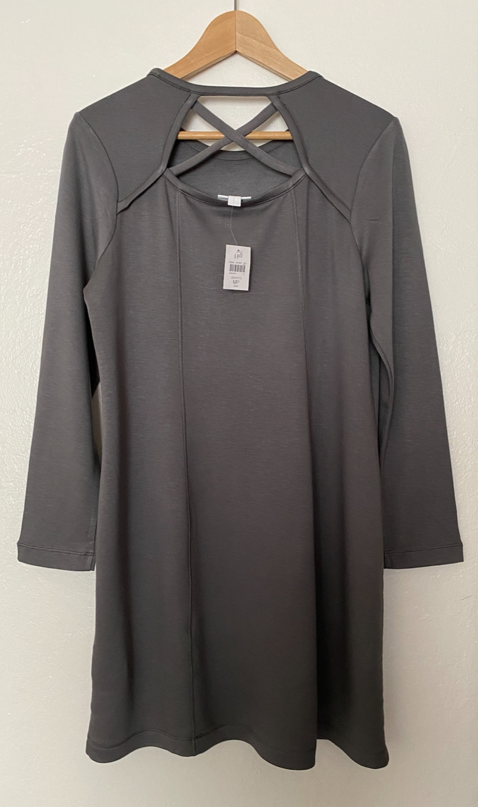 J.Jill – MP – NEW Perfect Fit At Ease Cross-Back Dress – NWT