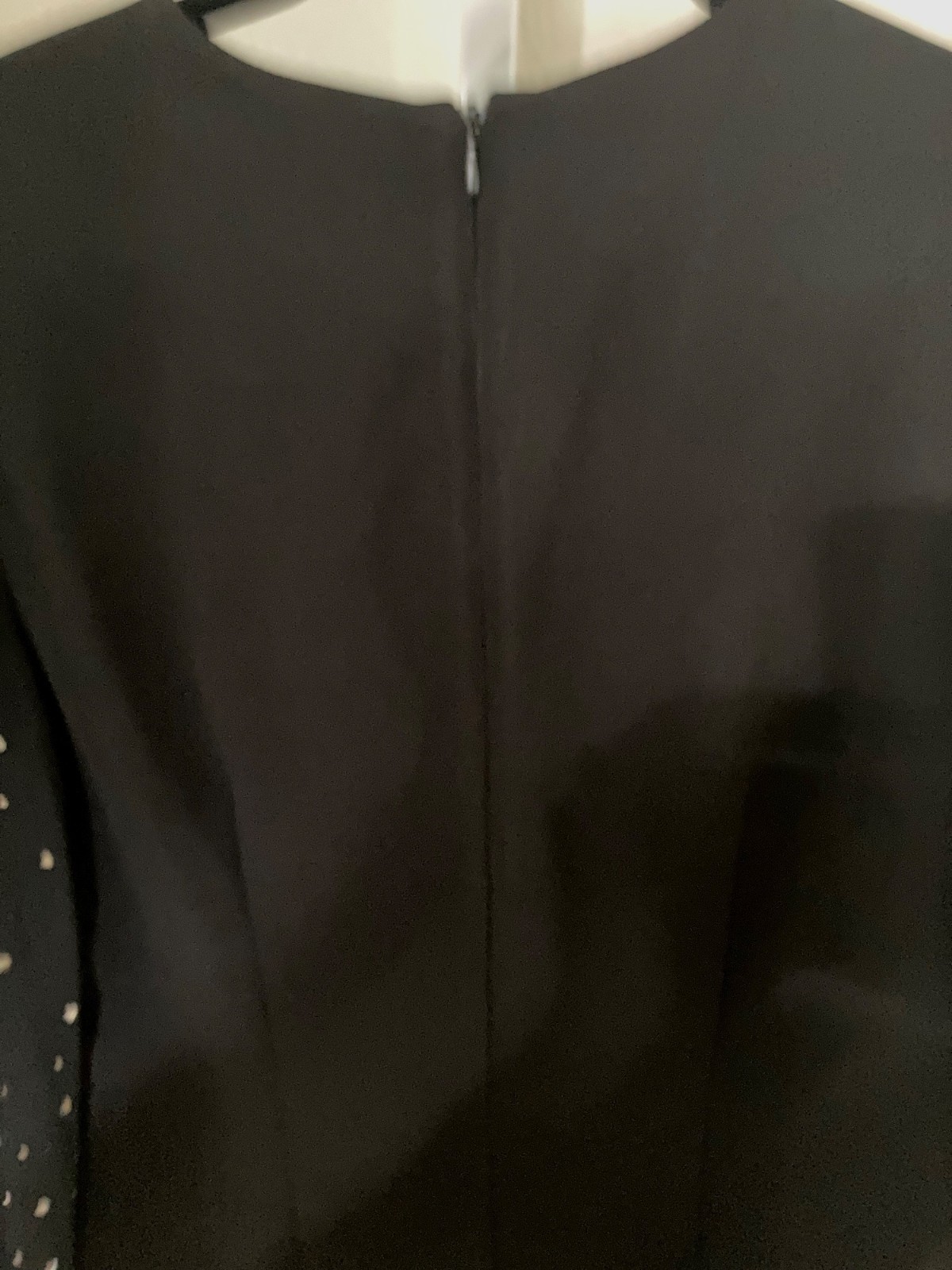 Tommy Hilfiger Women’s Rhinestone-Sleeve Shift Dress Black Varies NWT